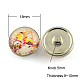 Brass Jewelry Snap Buttons GLAA-Q034-M-2