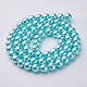 Glass Pearl Beads Strands HY-12D-B12-2