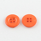4-Rondelle botones de plástico X-BUTT-R034-049-2