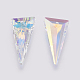 K9 Glass Rhinestone Pendants GLAA-K034-J01-2