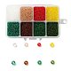 200G 8 Colors 12/0 Grade A Round Glass Seed Beads SEED-JP0010-14-2mm-1