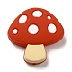 Mushroom Food Grade Eco-Friendly Silicone Focal Beads SIL-Z005-01C-1
