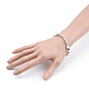 Natural Gemstone Stretch Bracelets BJEW-JB03359-4