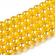 Placcare trasparente perle di vetro fili GLAA-T032-T4mm-AB11-1