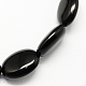 Natural Black Onyx Beads Strands G-S113-05-1