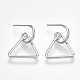 (Jewelry Parties Factory Sale)Brass Stud Earrings KK-T038-317P-1