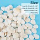 AHANDMAKER 300g White Natural Conch Shell Beads Undrilled/No Hole Tiny Scallop Sea Shells Ocean Beach Seashells Craft Charms for Candle Making Home Decoration Party Wedding Decor SSHEL-PH0001-07-4