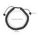 Verstellbare Nylonschnur geflochtenen Perlen Armbänder BJEW-F369-B11-3