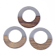 Colgantes de resina y madera de nogal RESI-S358-29A-02-1