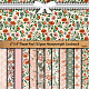 12 Blatt Blumen-Scrapbook-Papierblöcke PW-WG88985-01-2