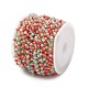 Chaînes de perles en verre manuels CHS-P016-46G-09-3