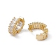 Rack Plating Brass Hoop Earrings for Women EJEW-A088-18G-2