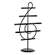 5-Tier Musical Note Iron Earring Display Tower PW-WG94277-01-1