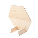 Espositore per ciambelle in legno di pioppo espositore per ciambelle DJEW-H006-03-3