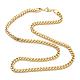 Ion Plating(IP) 304 Stainless Steel Wheat Chain Bracelets & Necklaces Jewelry Sets SJEW-B019-04D-G-4