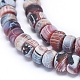 Natural Weathered Agate Beads Strands G-D0005-33-3