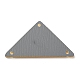 Triángulo acrílico espejo coser en pedrería MACR-G065-02C-05-2