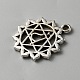 Подвески из цинкового сплава чакры в тибетском стиле FIND-WH0137-05B-AS-2