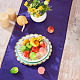 Chemin de table en polyester de couleur unie&nbsp;DIY-TAC0020-82B-7