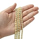 Hebras de perlas de barril de perlas de vidrio HY-O001-B-03-4