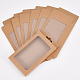 Cajas de cartón creativas plegables rectangulares CON-WH0087-99A-4