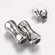 304 Stainless Steel Magnetic Clasps STAS-O114-027D-P-1