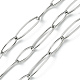 304 cadenas de eslabones ovales de acero inoxidable CHS-K018-01P-1