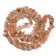 Natural Quartz Chip Beads Strands G-G905-13-3