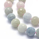 Chapelets de perles en morganite naturelle G-K224-11-10mm-3