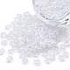 Cuentas de semillas de vidrio checo transparente SEED-N004-005-C01-1