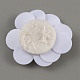 Аппликации из бисера из пвх в форме цветка/блестки DIY-WH0308-287D-2