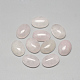 Cabochons de quartz rose naturel G-R415-8x10-48-1