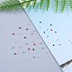 10 brins 10 brins de perles de verre de couleur GLAA-CJ0001-16-5