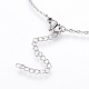 304 Stainless Steel Pendant Necklaces NJEW-G287-07-5