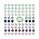 Fabricación de conjuntos de joyas de cuentas de fluorita natural diy DIY-LS0002-72-1