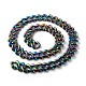 Handmade AB Color Plated Acrylic Twisted Chains AJEW-JB00978-03-2