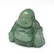 Natürlicher grüner Aventurin 3D Buddha Home Display buddhistische Dekorationen G-A137-E04-2