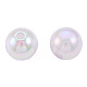 Perlas de acrílico chapadas en arco iris iridiscentes OACR-N010-073A-3