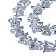 Galvanisieren transparente Glasperlen Stränge&nbsp;EGLA-N056-04A-A05-3