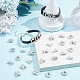 300 Stück Kunststoff-Schiebe-Charms&nbsp;KY-SC0002-60-4