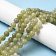 Chapelets de perles de jade naturel G-K340-A02-01-2