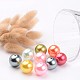 20 mm mixtes perles perles acryliques perles gumball morceaux X-PACR-20D-M-3