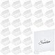 プラスチック製カードホルダー  メモメモ名サイン結婚披露宴誕生日  長方形  透明  20x20x13mm AJEW-WH0176-58A-1