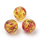 Perles d'ambre d'imitation de résine RB660Y-10mm-2-1