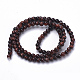 Natural Red Tiger Eye Beads Strands G-S281-35-3mm-2