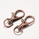 Alloy Swivel Lobster Claw Clasps E168-NFR-2
