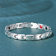 SHEGRACE Stainless Steel Panther Chain Watch Band Bracelets JB671A-6