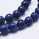 Natural Lapis Lazuli Beads Strands G-P348-01-12mm-3