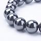 Electroplate Magnetic Synthetic Hematite Jewelry Sets SJEW-G060-03A-7