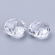 Perles en acrylique transparente TACR-Q258-12mm-V01-2